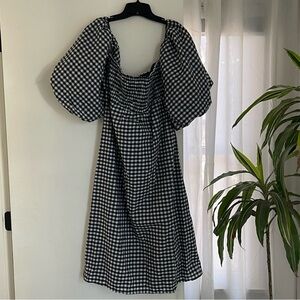 Nasty Gal plaid dress